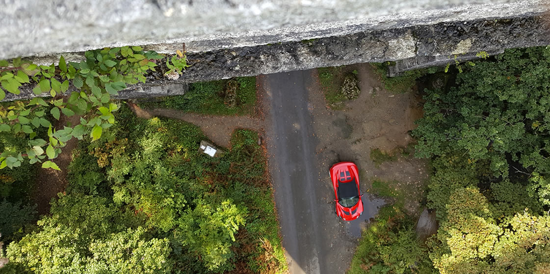 Lotus Elise, Trefry Viaduct, Luxulyan Valley, Cornwall